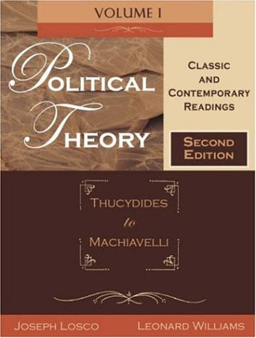 Political Theory Classic and Contemporary Readings volume 1