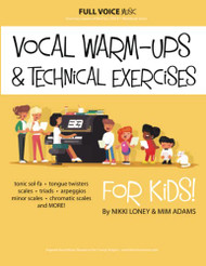 Vocal Warm-Ups and Technical Exercises for Kids!