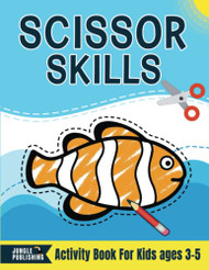 Scissor Skills Activity Book for Kids ages 3-5