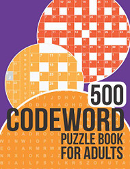 500 Codeword Puzzle Book for Adults