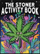 Stoner Activity Book - Psychedelic Colouring Pages Word Searches