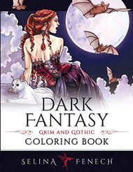 Dark Fantasy Coloring Book: Grim and Gothic - Fantasy Coloring by