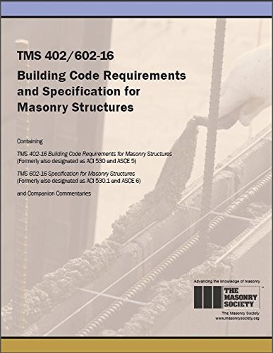Tms 402/602-16 Building Code Requirements and Specification