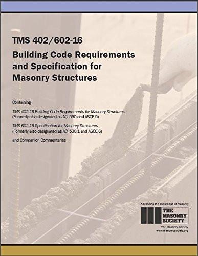 Tms 402/602-16 Building Code Requirements and Specification