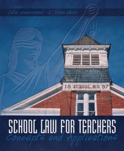 School Law For Teachers