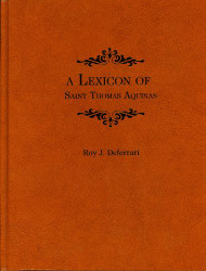 Lexicon of Saint Thomas Aquinas