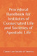 Procedural Handbook for Institutes of Consecrated Life and Societies