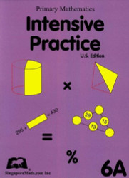 Primary Mathematics Intensive Practice U.S. Edition 6A