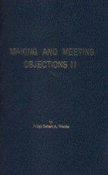 Making and Meeting Objections II