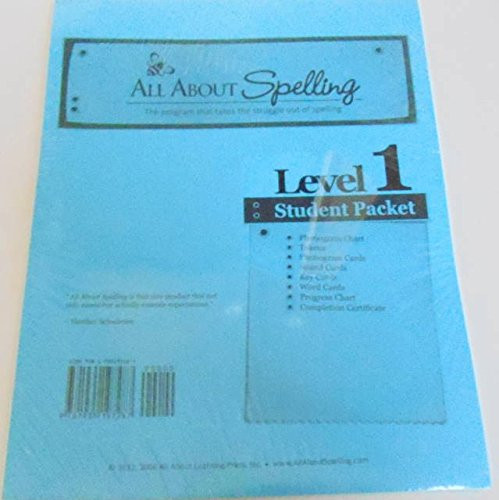 All About Spelling Level 1 Student Packet