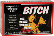 Magnetic Poetry - Bitch Kit - Words for Refrigerator - Write Poems