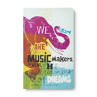 Compendium Softcover Journal - We are the music-makers and we are