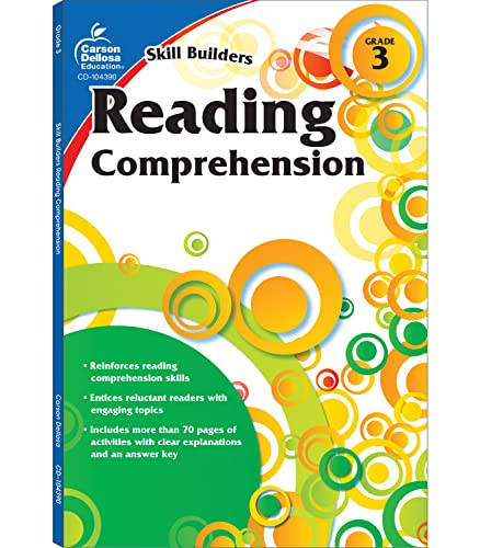 Carson Dellosa Skill Builders Reading Comprehension Workbook Grade 3