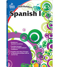 Skill Builders Spanish Workbook for Kids Grades K-5 Spanish I