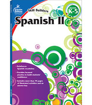 Carson Dellosa - Skill Builders Spanish II Workbook for Grades K-5
