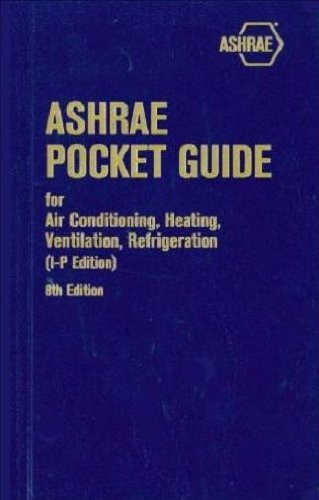 ASHRAE Pocket Guide for Air Conditioning Heating Ventilation