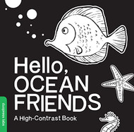 Hello Ocean Friends: A Durable High-Contrast Black-and-White Board