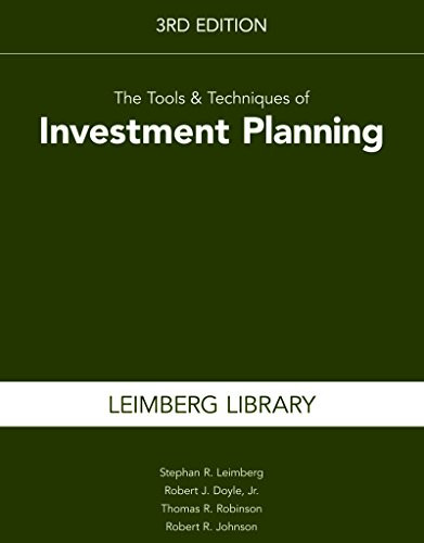 Tools & Techniques of Investment Planning