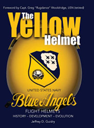 Yellow Helmet:: United States Navy Blue Angels Flight Helmets
