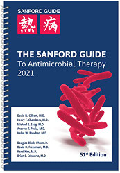 Sanford Guide to Antimicrobial Therapy 2021