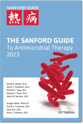 Sanford Guide to Antimicrobial Therapy 2023 (Pocket Edition)