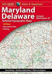 DeLorme Atlas & Gazetteer: Maryland & Delaware