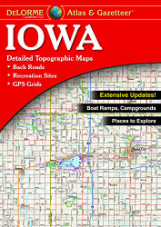 Delorme Atlas & Gazetteer: Iowa