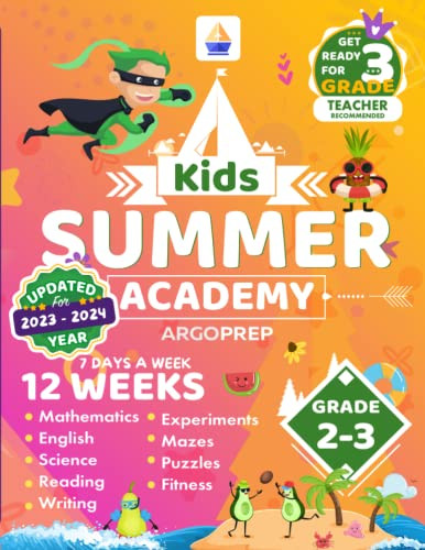 Kids Summer Academy by ArgoPrep - Grades 2-3