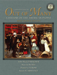 Out Of Many Brief Edition Volume 1 by John Faragher