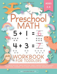 Preschool Math Workbook for Toddlers Ages 2-4