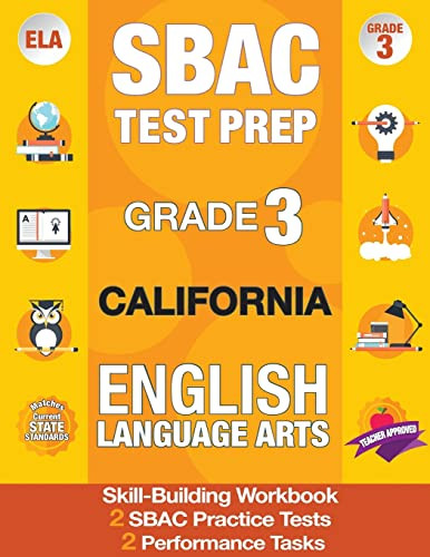 SBAC Test Prep Grade 3 California English Language Arts