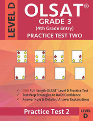 OLSAT Grade 3 (4th Grade Entry) Level D
