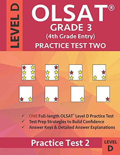 OLSAT Grade 3 (4th Grade Entry) Level D