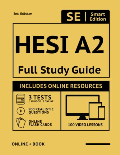 HESI A2 Full Study Guide 2022 - 2023