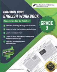 Common Core English Workbook: Grade 3 English