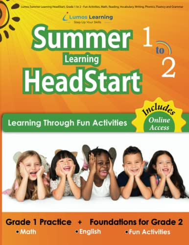 Lumos Summer Learning HeadStart Grade 1 to 2 - Fun Activities Math