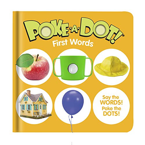 Melissa & Doug Children's Book - Poke-a-Dot: First Words