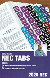 2020 Mike Holt's NEC Tabs