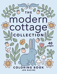Modern Cottage Collection Coloring Book