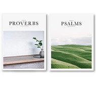 Book of Proverbs & Book of Psalms Set - Alabaster Bible