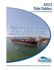 2023 Tide Tables: East and Gulf Coasts of the United States