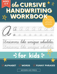 Cursive Handwriting Workbook for Kids