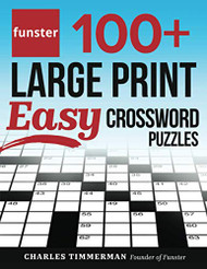 Funster 100+ Large Print Easy Crossword Puzzles