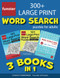 Funster 300+ Large Print Word Search Puzzles for Adults - 3 Books