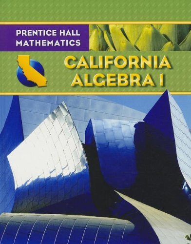Algebra 1 California Edition
