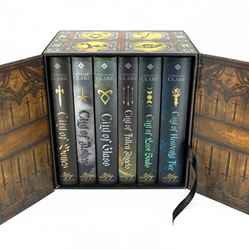 Annotated The Mortal Instruments Box Set of 6 | Litjoy Special Edition -  Crate
