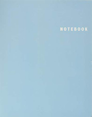 Notebook: Unlined/Plain Notebook - Large