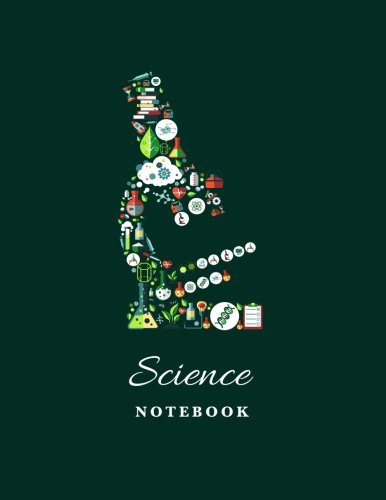 Science Notebook: 110 Blank and Lined pages and White Paper Blank