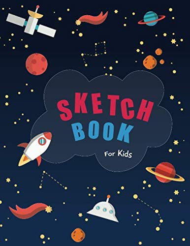 Sketch book for kids: Blank Paper for Drawing - 110 Pages by Amy