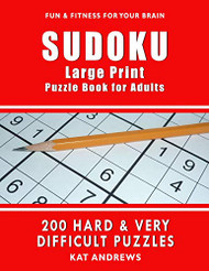 SUDOKU Large Print Puzzle Book for Adults